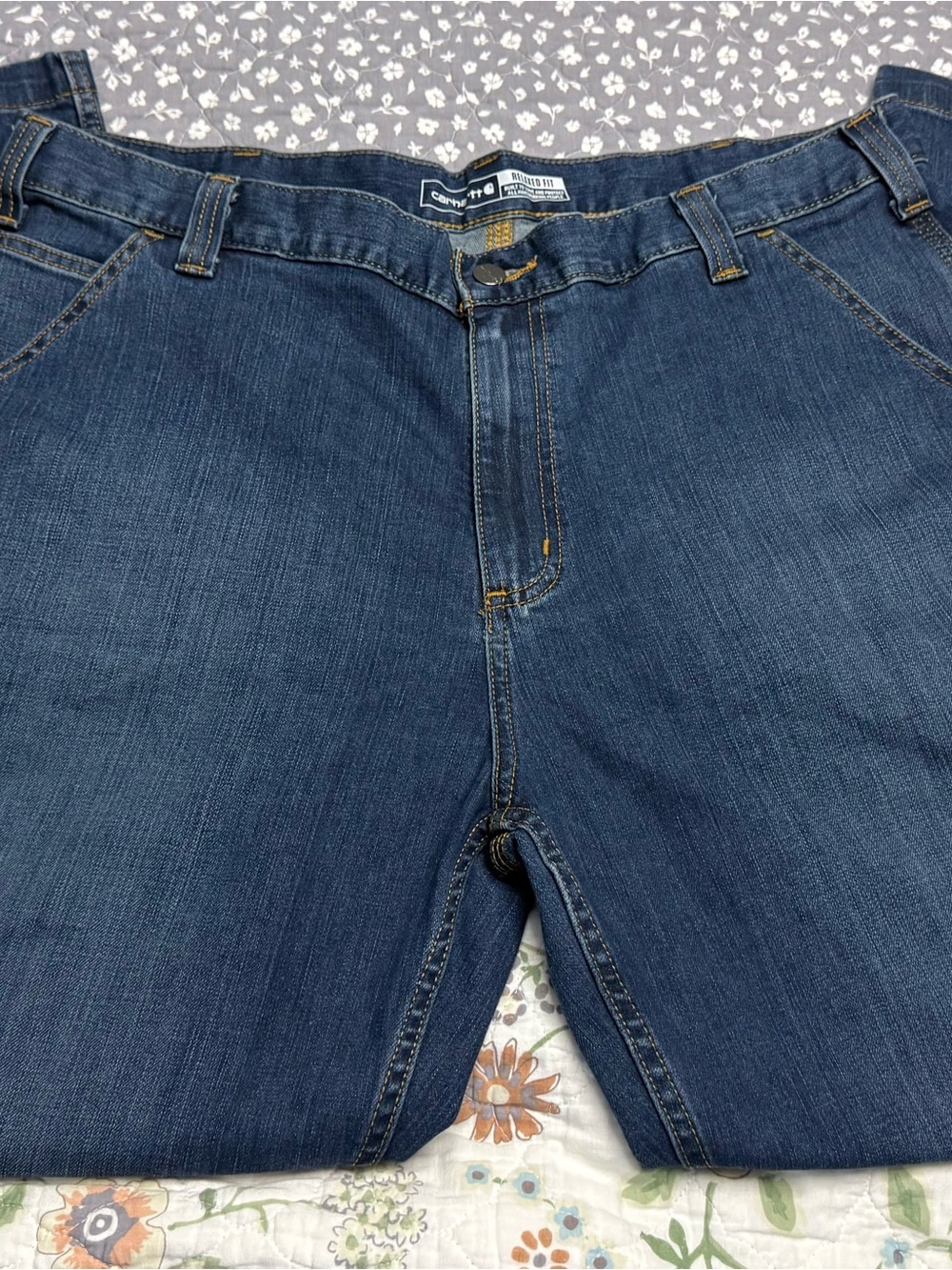 Carhartt Relaxed Fit Men's Rugged Flex Carpenter Jeans